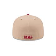 Alabama New Era 5950 Flat Bill Fitted Cap